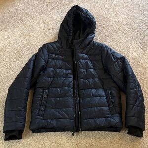 Bauer Navy Puffer Jacket Youth Small